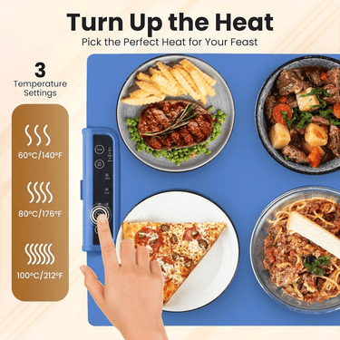 Adjustable Electric Warming Tray - Food Warmer - InspiredGrabs.com